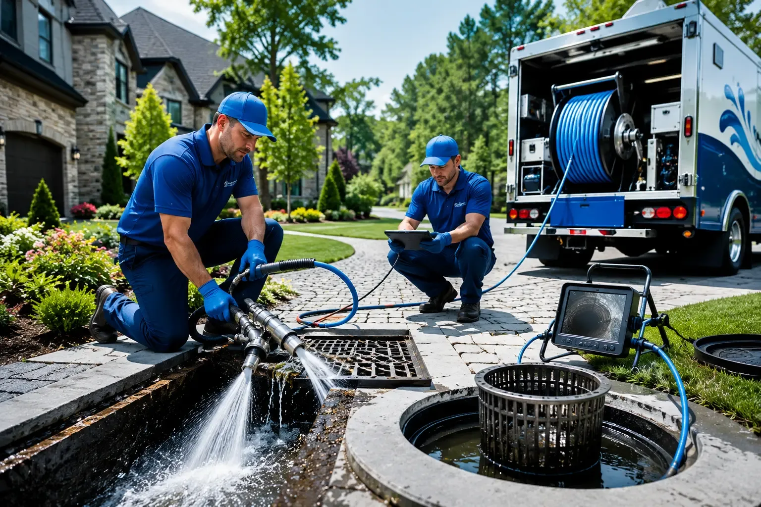 Local outdoor drain cleaning professionals in Darlington, WI
